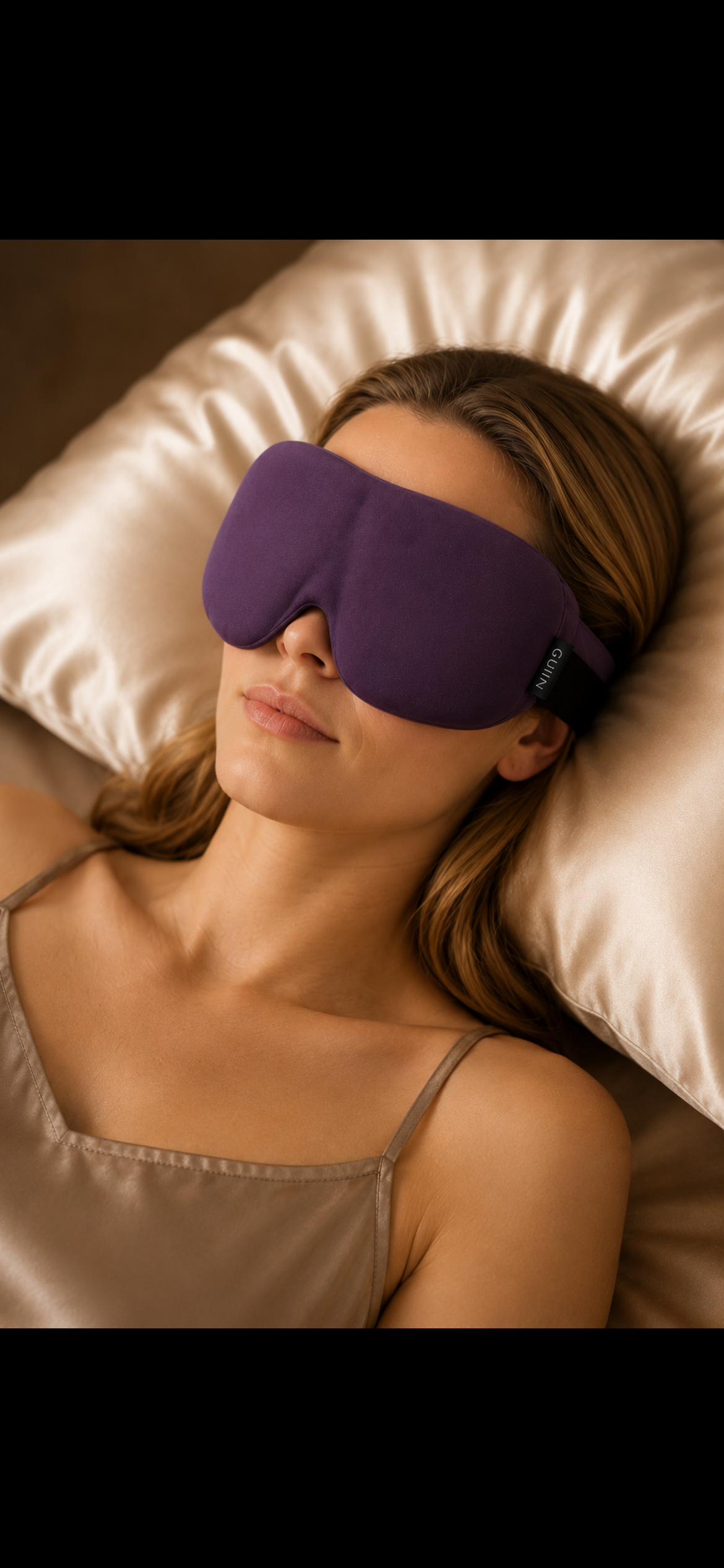 GUIIN Silence™ — Masque 3-en-1 obscurité totale