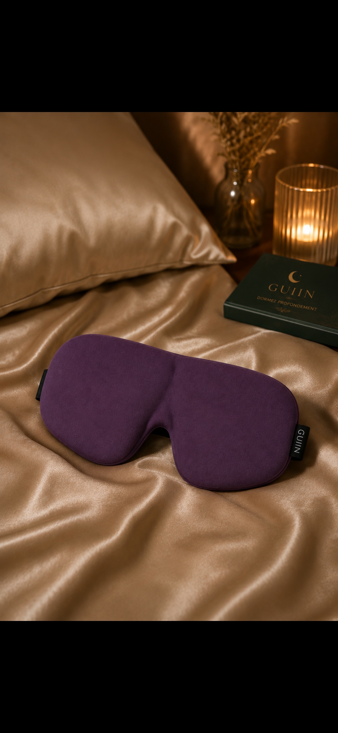 GUIIN Silence™ — Masque 3-en-1 obscurité totale